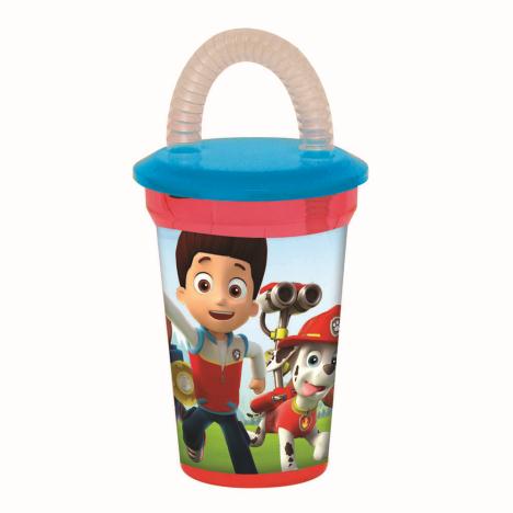 Paw Patrol 450ml Holographic Drinks Cup With Straw £1.99